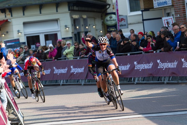 10-04-2016: Wielrennen: Energiewachttour vrouwen: BorkumBORKUM (GER) wielrennen De slotetappe van de Energiewachttour was een etappe op het Duitse Waddeneiland Borkum. Kirsten Wild wint de etappe en daarmee haar tiende etappe overwinning in de Energiewachttour